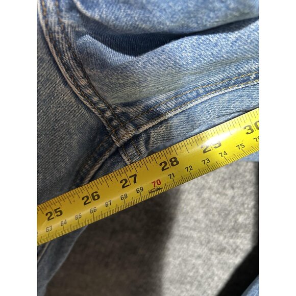 Carhartt Jeans Mens 40x30 Blue Relaxed Fit B17 DST Tapered Denim Pants - Picture 4 of 7